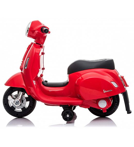 7,2V motor za otroke Vespa GTS Li-Ion, rdeča