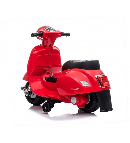 7,2V motor za otroke Vespa GTS Li-Ion, rdeča