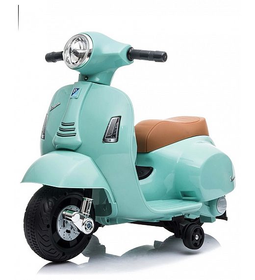 7,2V motor za otroke Vespa GTS Li-Ion, teal