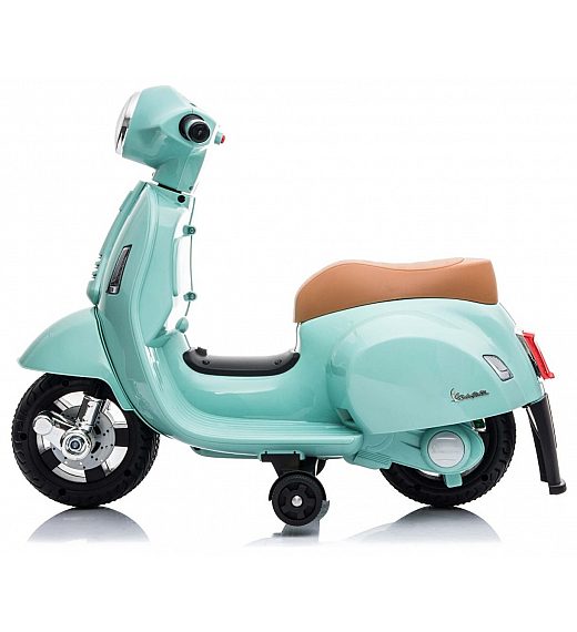 7,2V motor za otroke Vespa GTS Li-Ion, teal