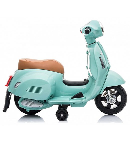 7,2V motor za otroke Vespa GTS Li-Ion, teal