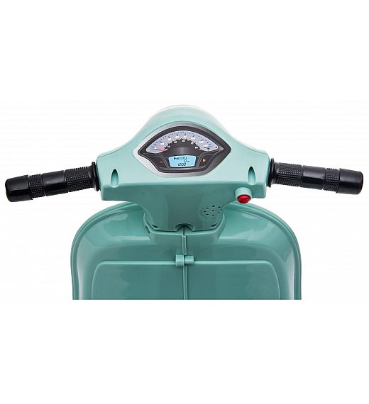 7,2V motor za otroke Vespa GTS Li-Ion, teal