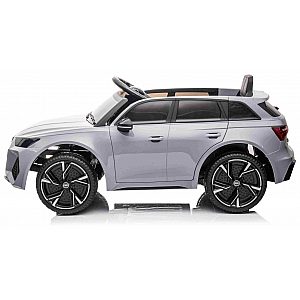 Akumulatorski avto Audi RS6, 12V, siv