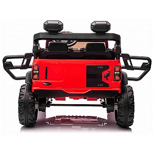 Avto na akumulator Ford Bronco XL rdeč, litijeva baterija