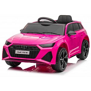 Avto na daljinca Audi RS6, 12V, pink