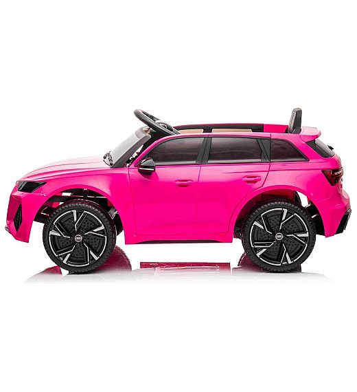 Avto na daljinca Audi RS6, 12V, pink