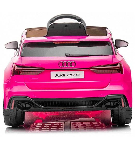 Avto na daljinca Audi RS6, 12V, pink