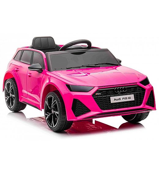Avto na daljinca Audi RS6, 12V, pink