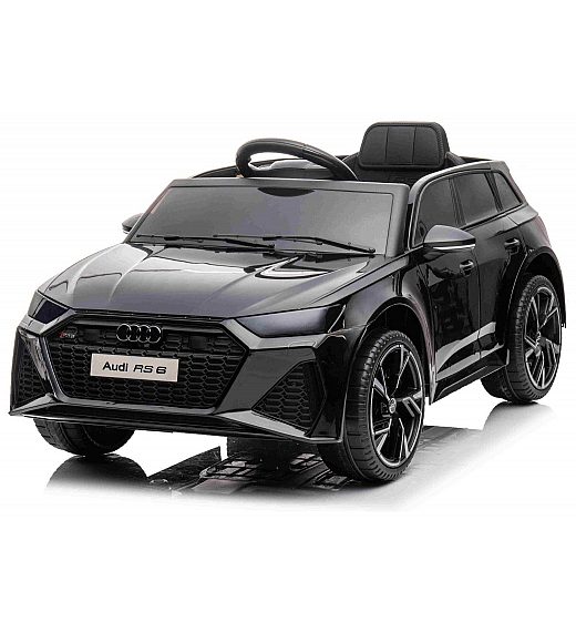 Avto na daljinsko upravljanje Audi RS6, 12V, črn