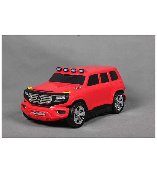 Potovalni otroški kovček Mercedes-Benz Ener-G-Force, rdeč Beneo