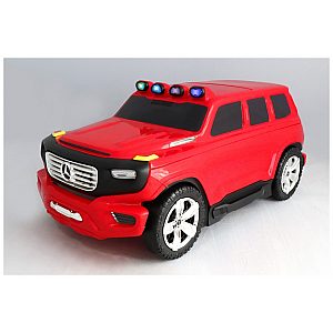 Potovalni otroški kovček Mercedes-Benz Ener-G-Force, rdeč