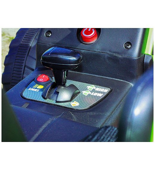 12V Traktor s prikolicom  zelen