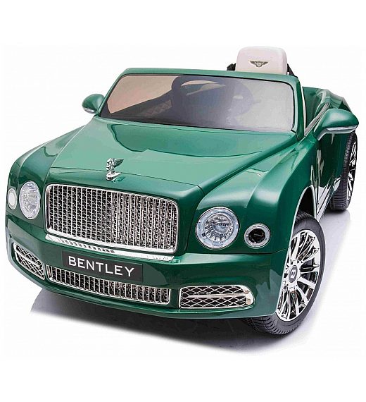 12V BENTLEY MULSANNE - otroški avto na akumulator, zelen