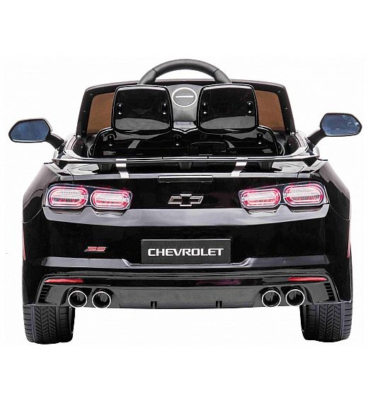 12V Chevrolet Camaro - otroški avto na akumulator, črn