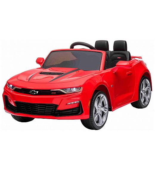 12V Chevrolet Camaro - otroški avto na akumulator, rdeč