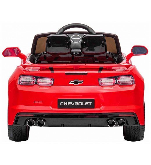 12V Chevrolet Camaro - otroški avto na akumulator, rdeč