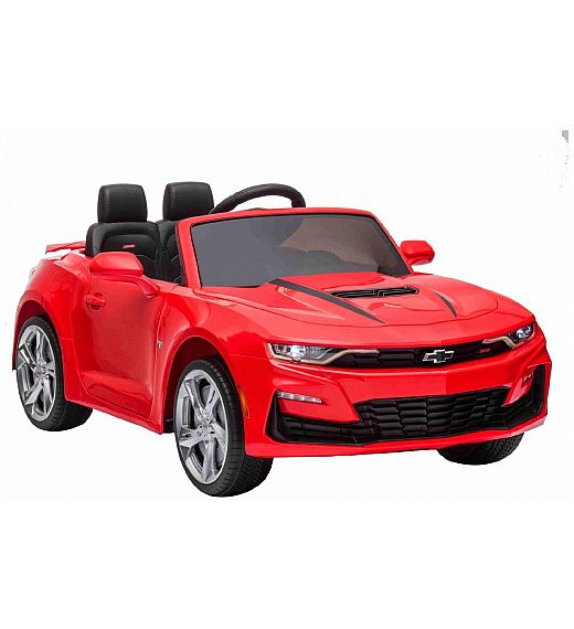 12V Chevrolet Camaro - otroški avto na akumulator, rdeč