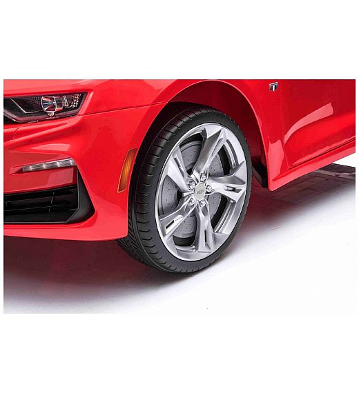 12V Chevrolet Camaro - otroški avto na akumulator, rdeč