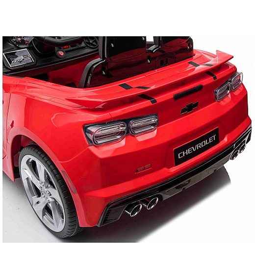 12V Chevrolet Camaro - otroški avto na akumulator, rdeč