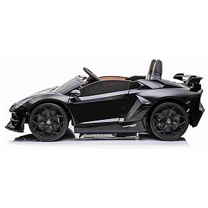12V Lamborghini Aventador crni - dječji automobil na baterije