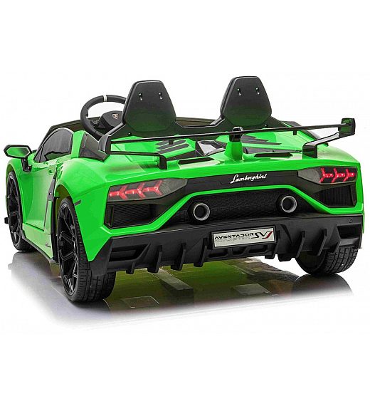12V Lamborghini Aventador zelen - otroški avto na akumulator