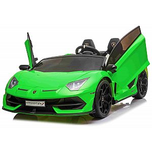 12V Lamborghini Aventador zeleni - dječji automobil na baterije