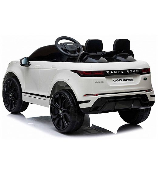 12V Range Rover EVOQUE - otroški avto na akumulator, bel