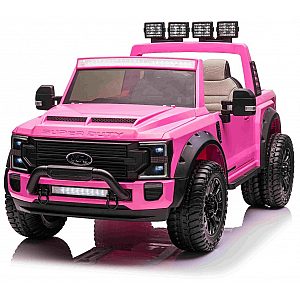 24V Ford Super Duty pink – otroški avto na akumulator