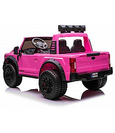 24V Ford Super Duty pink – otroški avto na akumulator