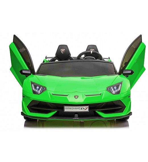 24V Lamborghini Aventador zelen - otroški avto na akumulator