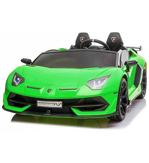 24V Lamborghini Aventador zeleni - dječji automobil na baterije