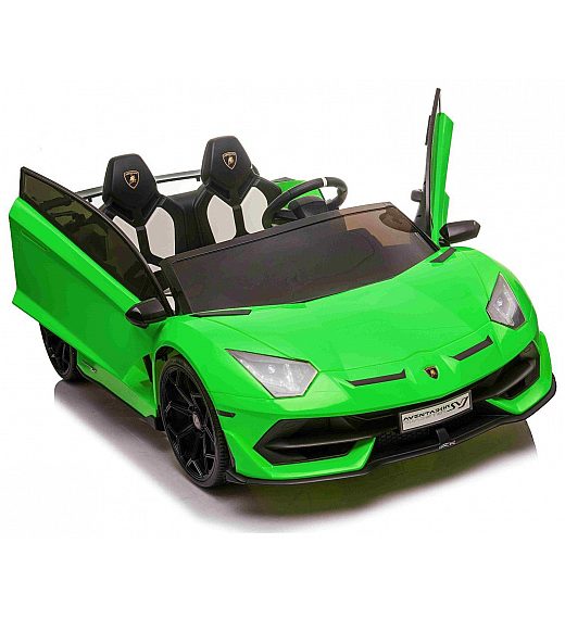 24V Lamborghini Aventador zeleni - dječji automobil na baterije
