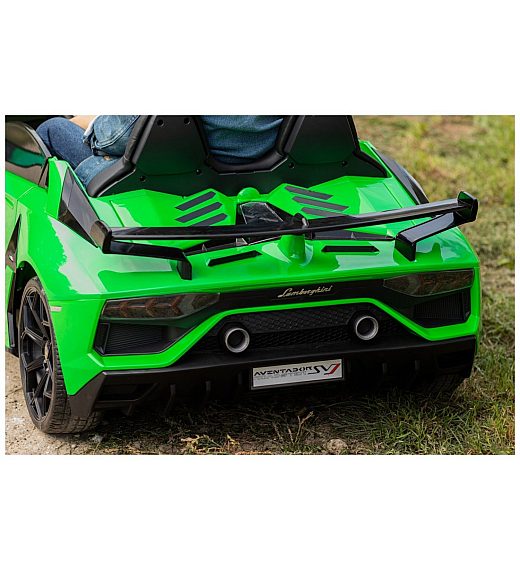 24V Lamborghini Aventador zeleni - dječji automobil na baterije