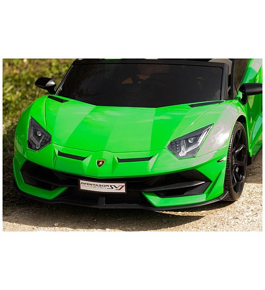 24V Lamborghini Aventador zeleni - dječji automobil na baterije