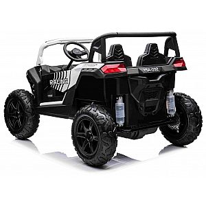 24V UTV XXL - dječji akumulatorski auto bijelo-crni