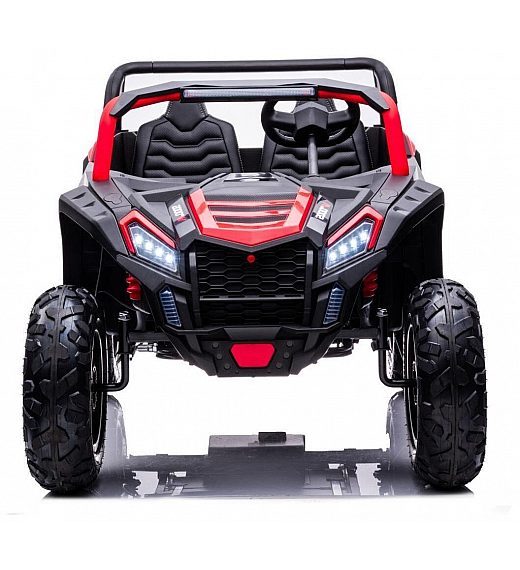 24V UTV XXL Beneo - dječji akumulatorski auto crveni