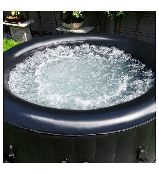 Napihljiv jacuzzi - napihljivi masažni bazen, črn