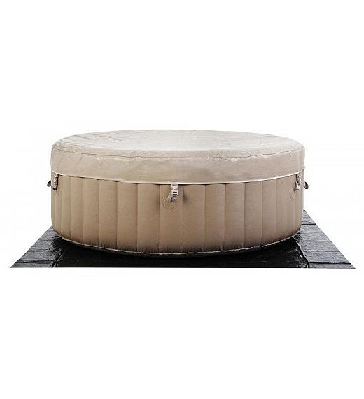 Masažni bazen na napuhavanje - napihljivi masažni bazenn, smeđa bijela