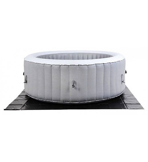Napihljiv jacuzzi - napihljivi masažni bazen, siv