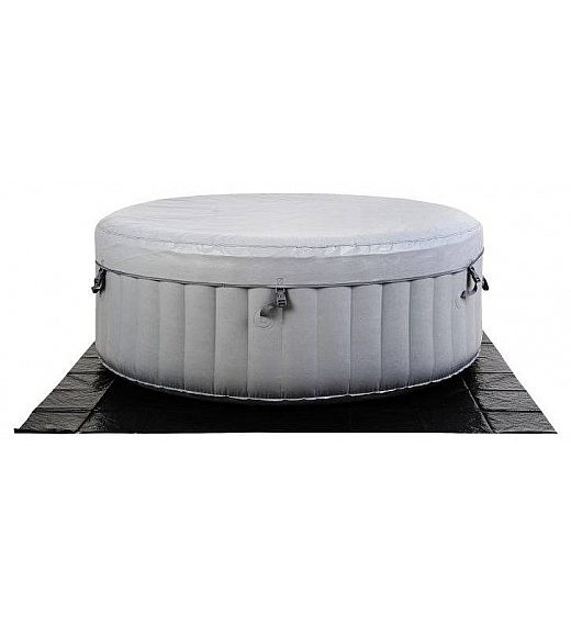 Napihljiv jacuzzi - napihljivi masažni bazen, siv