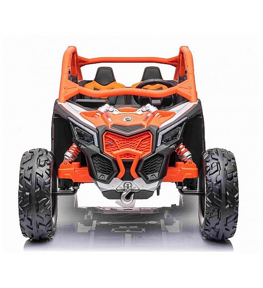 12V CAM-AM MAVERICK - otroški avto na akumulator 4x4, orange