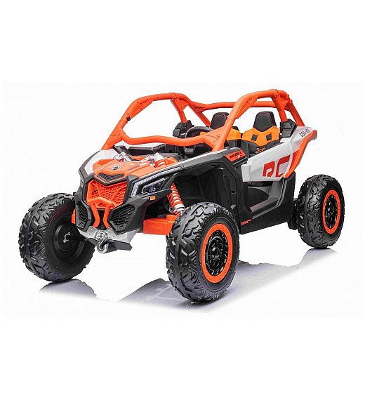 12V CAM-AM MAVERICK - otroški avto na akumulator 4x4, orange