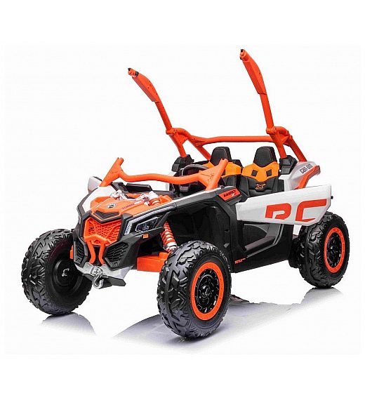 12V CAM-AM MAVERICK - otroški avto na akumulator 4x4, orange