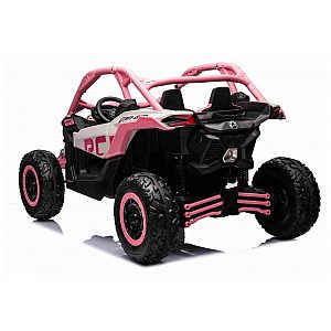 12V CAM-AM MAVERICK - otroški avto na akumulator 4x4, pink