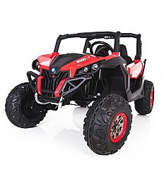 24V RSX MX - otroški avto na akumulator 4x4, rdeč