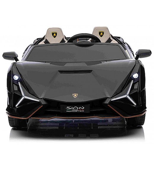 12V električni avtomobil za otroke Lamborghini Sian 4X4 - črn