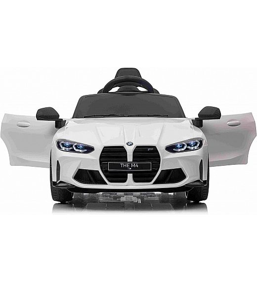 12V otroški avto na akumulator BMW M4 - bel Beneo