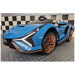 24V auto za djecu Lamborghini Sian plavi