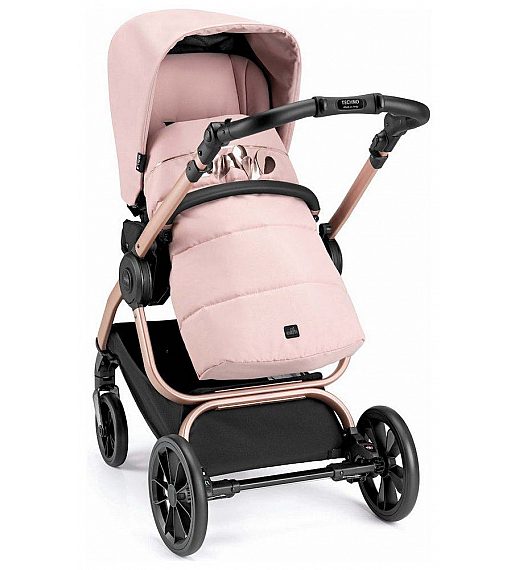 Dječja kolica DUO TECHNO BABILA Pink Cam