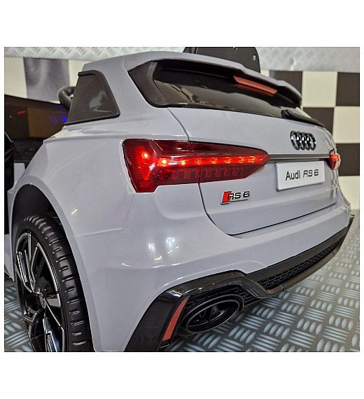 Avto na akumulator 12V Audi RS6 Nardo Grey